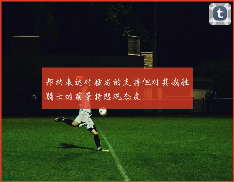 邦纳表达对猛龙的支持但对其战胜骑士的前景持悲观态度